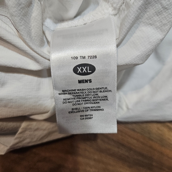 Columbia Titanium White Long Sleeve Outdoor Fishing Hiking Shirt XXL 2XT Nylon - Picture 6 of 8